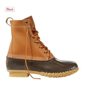 L.L.Bean Women’s Duckboot 8” size 8.5